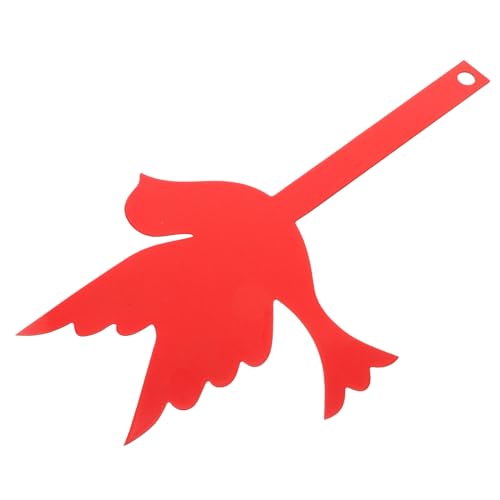 CTIRCHIU Robuste Vogel form Briefkastendekoration aus Metall Wetterfeste Mailbox flagge Rote Kreative Gartendeko für Garten Rasen und Außenbereich von CTIRCHIU