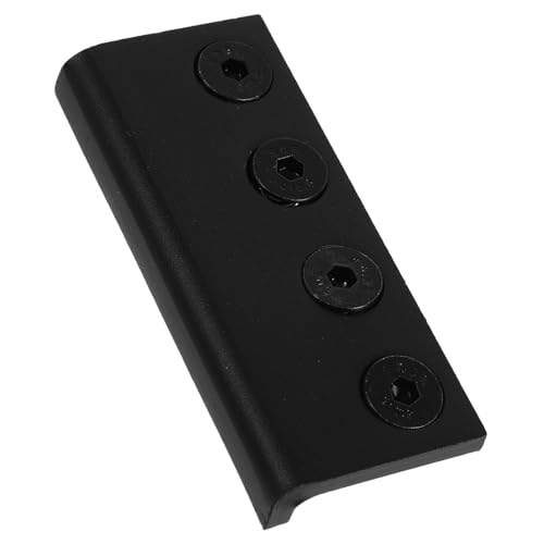 CTIRCHIU Schiebetürschienenadapter für Scheunentore Moderner Verbindungsstück mit Schrauben Ergonomisch und für Sanften und Leisen Betrieb im Heimbüro von CTIRCHIU