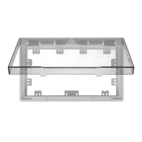CTIRCHIU Steckdosenschutz Abdeckung Steckplätze Flexibles Design für Garten und Badezimmer Schutz vor Nässe Einfache Installation Schwarz von CTIRCHIU