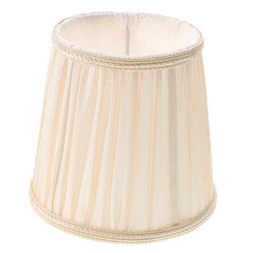 CTIRCHIU Stoff Lampenschirm für Deckenleuchte und Wandlampe Langlebiger Metallrahmen Feine Verarbeitung Vielseitig Geeignet für Kronleuchter Schreibtisch Stehlampe Zufällige Farbe von CTIRCHIU