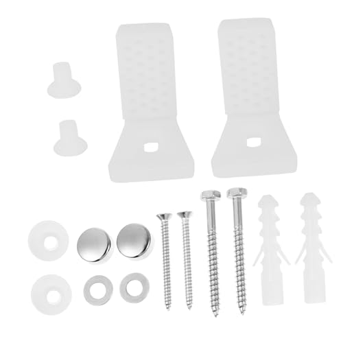CTIRCHIU Toilettenfuß Schraubenset Förmig Robustes Befestigungsset für Wc Montage Einfache Installation für Toiletten CTIRCHIU Toilettenfuß Schraubenset Förmig Robustes Befestigungsset für Wc Montage Einfache Installation für Toiletten von CTIRCHIU