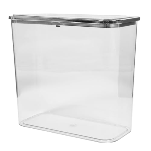 CTIRCHIU Transparenter Müllbehälter mit Deckel Pet Großer Haushaltsabfalleimer für Wohnzimmer Schlafzimmer Küche Langlebiger Abfallkorb für Papier und Aufbewahrung Vielseitig und Robust CTIRCHIU Transparenter Müllbehälter mit Deckel Pet Großer Haushaltsabfalleimer für Wohnzimmer Schlafzimmer Küche Langlebiger Abfallkorb für Papier und Aufbewahrung Vielseitig und Robust von CTIRCHIU