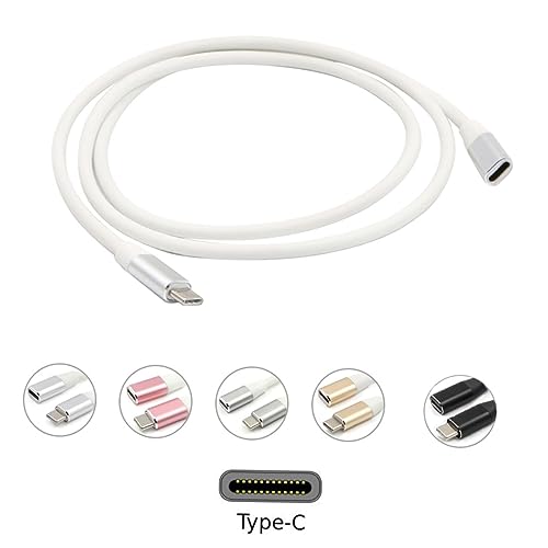 CTIRCHIU USB C Verlängerungskabel Type C zu Buchse Kompatibel Pro Note USB Bi Direktional Flexibles Design CTIRCHIU USB C Verlängerungskabel Type C zu Buchse Kompatibel Pro Note USB Bi Direktional Flexibles Design von CTIRCHIU