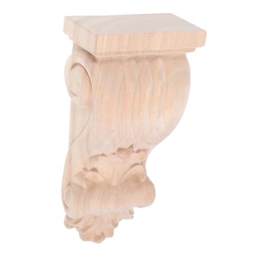 CTIRCHIU Unlackierte Holzregalträger mit Europäischem Design Vintage Geschnitzte Eckverzierung für Möbel und Wohnraumgestaltung CTIRCHIU Unlackierte Holzregalträger mit Europäischem Design Vintage Geschnitzte Eckverzierung für Möbel und Wohnraumgestaltung von CTIRCHIU