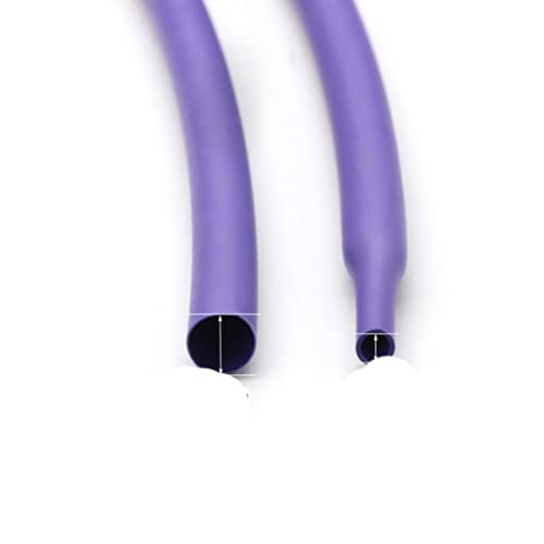 1M Lila Durchmesser 1 2 3 4 5 6 7 8 9 10 12 14 16 20 25 30 40 50 mm Wärmeschrumpfschlauch 2:1 Polyolefin Thermokabelmuffe isoliert-lila, 3 mm x 1 Meter von CTLH20