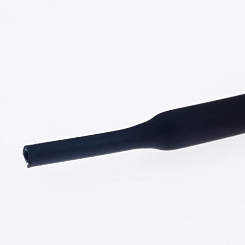 5 Meter 4:1 Schrumpfschlauch mit Kleber, thermoeinziehbarer Schrumpfschlauch, doppelwandiger Schrumpfschlauch, 6 8 12 16 24 32 mm, schwarz, 12 mm, 2 m von CTLH20