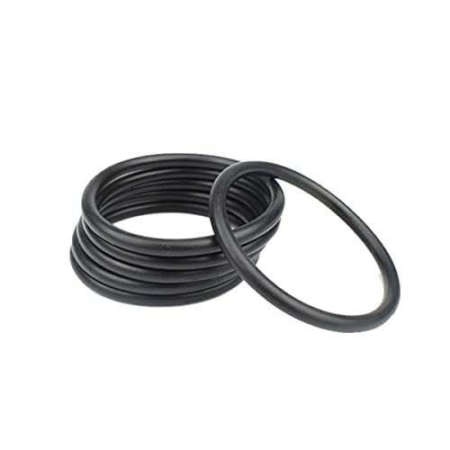 CS 5,7 mm OD 20 ~ 300 mm Schwarz NBR Dichtung O Ring Dichtung Nitril-Butadien-Gummi Abstandhalter Unterlegscheibe Ölwiderstand runde Form -300 mm (1 Stück) von CTLH20