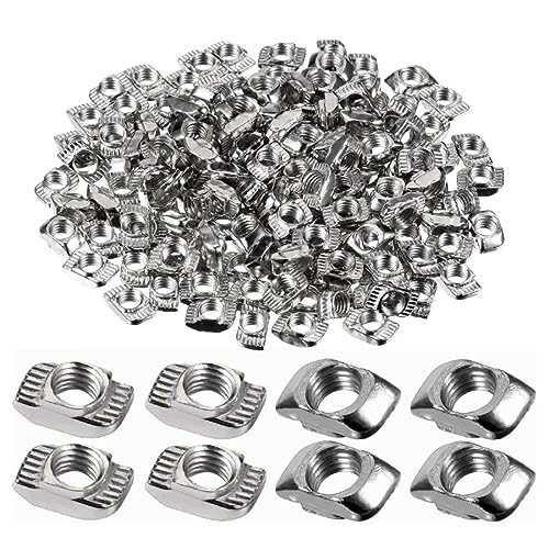 CTLH20 50 Teile/los M3 M4 M5 für 20 Serie Slot T-Mutter Schiebe T Mutter Hammer Drop In Mutter Befestigen stecker 2020 EU Aluminium Extrusion Profil-20-M4 von CTLH20