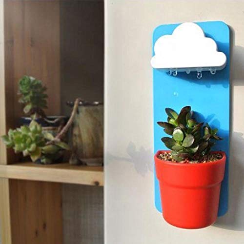 Creative Cloud Flowerpot Blumentopf zur Wandmontage Dekoration für das Büro zu Hause (ohne Erde oder Pflanzen), 01 von CTOBB