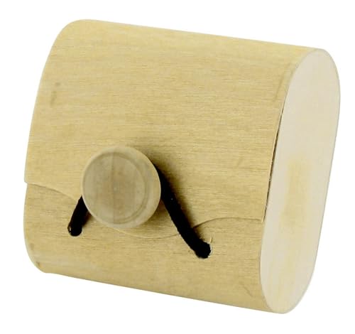 CTOP kreative Freizeitgestaltung - -dose Dragees Form Tasche in Späne Holz- 6 x 6 x 3 cm von CTOP