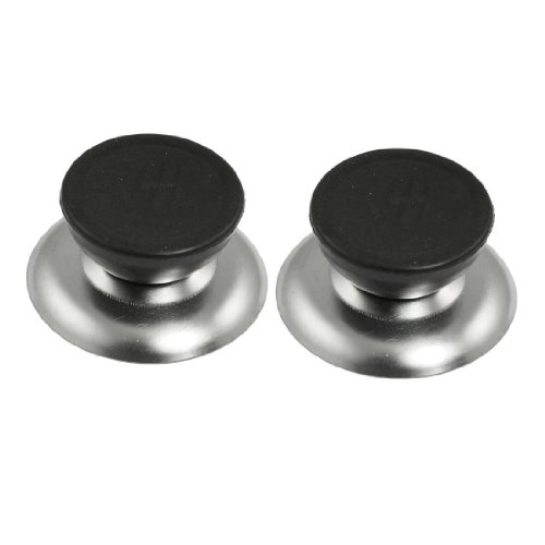 (R) 2 Stück runde Griff-Ersatz-Kochgeschirr-Topfdeckel-Abdeckknöpfe für die Küche von CTRLZS
