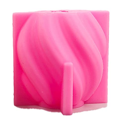 CTRLZS DIY Wave Stumpenkerzenformen Twirl Twist SäUle Duftkerze Silikonform Windharzform Seifenherstellung Wohnkultur(En) von CTRLZS