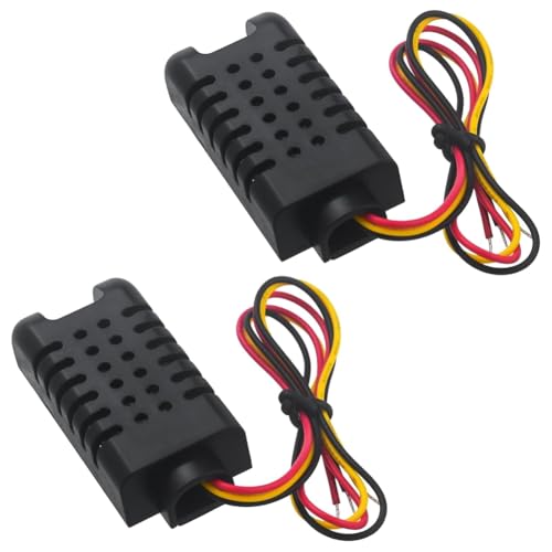 DHT21/AM2301 Kapazitiver Digitaler Temperatur- und Feuchtigkeitssensor, DHT21 Temperatur-Feuchtigkeitssensormodul 2er-Pack von CTRLZS