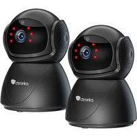 5MP Überwachungskamera für den Innenbereich wlan 2,4/5 GHz 360 ° ptz Erkennung menschlicher Bewegungen Automatisches Tracking 20M Nachtsicht von CTRONICS