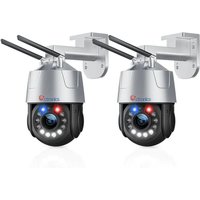 5MP 30X Optischer Zoom Überwachungskamera Aussen wlan 2,4/5GHz, ip Kamera Outdoor mit Auto Cruise/Tracking/Zoom Personenerkennung, 150M Nachtsicht, von CTRONICS