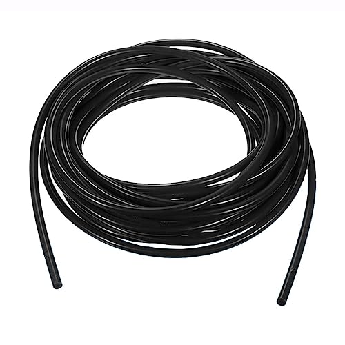1 Stück schwarzer Gummischlauch, m flexibles, weiches Silikonrohr for Aquarium-Luftpumpe, ID mm 2 3 4 5 6 11 16 19 38 40(10x12mm) von CTRSM