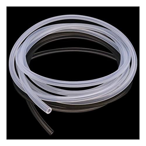 1 m lebensmittelechter transparenter Silikonschlauch, Innendurchmesser 0,5–12 mm, durchsichtiger, flexibler Gummischlauch, Stück(Id 4mm X 8mm Od) von CTRSM