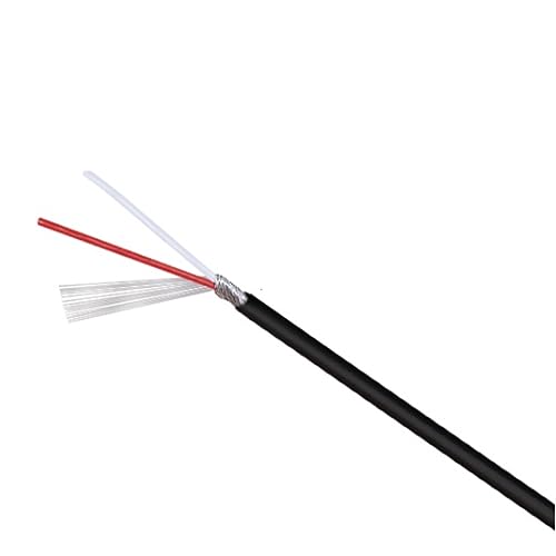 Mehradriges geschirmtes Kabel ， Abgeschirmtes Kabel UL2547 PVC-Audiokabel 22–28 AWG, 2/3/4/5 Adern, verzinntes Kupfer, 300 V, mehrere Größen(24awg-2cores,10m) von CTRSM