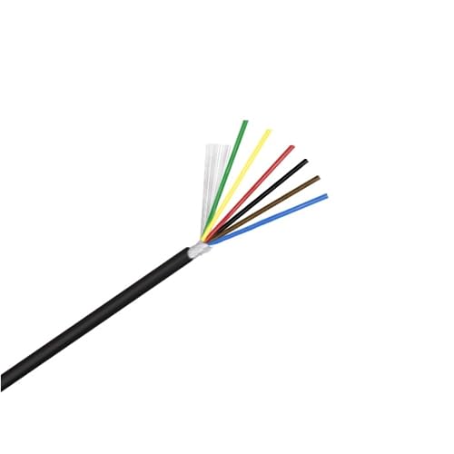 Mehradriges geschirmtes Kabel ， UL2547 Abgeschirmtes Signalkabel, 2–7 Adern, 22–30 AWG, 10 Meter(6cores,26AWG) von CTRSM