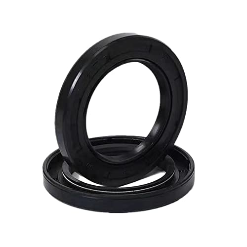 Öldichtung Wellendichtung, 2 Stück 13 mm 14 Innendurchmesser TC-Typ Skelett-Öldichtung, Nitril NBR Schwarzgummi-Wellenöldichtungsring-Dichtungslippe(14x21x4) von CTRSM