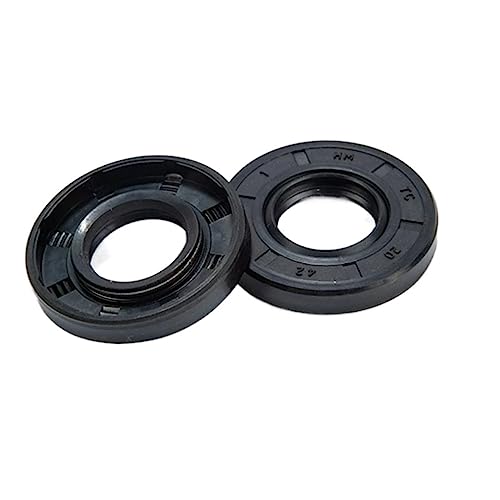 Öldichtung Wellendichtung, 2 stück TC Skelett Öldichtung Drehwelle Nitril 15x23x7 KC15x21x3 15x22x4 15x25x5 15x23x4 15x26x6mm NBR Dichtung Federstahl dichtungslippe(15x25.5x7) von CTRSM