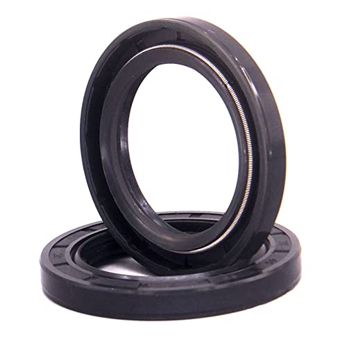 Öldichtung Wellendichtung, ID 20–28 mm TC/FB/TG4 Skelett-Öldichtungsringe, schwarzer Öldichtungsring, NBR-Doppellippendichtung(25x40x10mm) von CTRSM