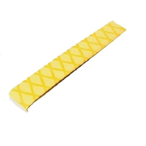 Rutschfester Schrumpfschlauch für Angelruten, Rutschfeste Schrumpffolie Schläuche Angelrutengriff Isolierung Schlägergriff Griff Angeln Schrumpfschlauch(Yellow,30MM-1M) von CTRSM
