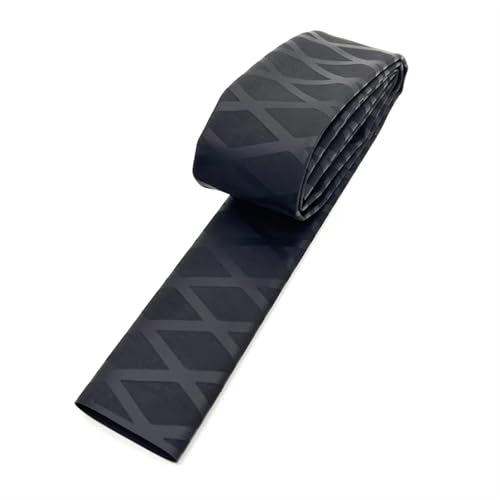 Rutschfester Schrumpfschlauch für Angelruten, Schrumpfschlauch for Angelrutengriffe, isolierte Abdeckung for Angelrutengriffe(Black,45 MM-1M) von CTRSM
