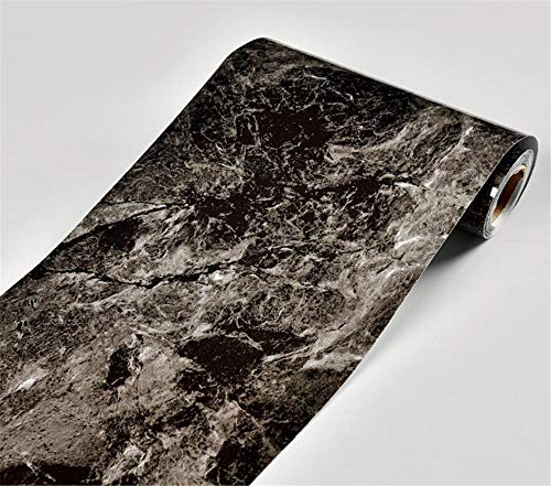 Tapetenbordürenaufkleber, Tapetenbordürenaufkleber, Tapetenbordüre for Abziehen und Aufkleben, mehrfarbig, mehrere Größen(Coffee Stone,20cm X 1000cm) von CTRSM