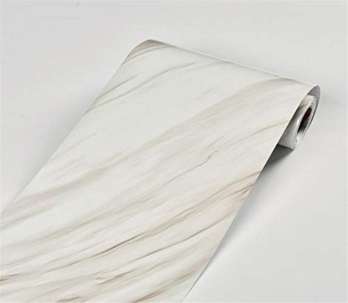 Tapetenbordürenaufkleber, Tapetenbordürenaufkleber, Tapetenbordüre for Abziehen und Aufkleben, mehrfarbig, mehrere Größen(Jazz White,40cm X 1000cm) von CTRSM