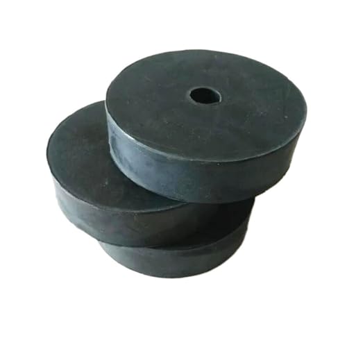 Unterlegscheibe aus Silikonkautschuk, 4 Stück Gummidichtungen, schwarze Unterlegscheibe mit Spannungsfestigkeit(4x7.3x1.5mm) von CTRSM