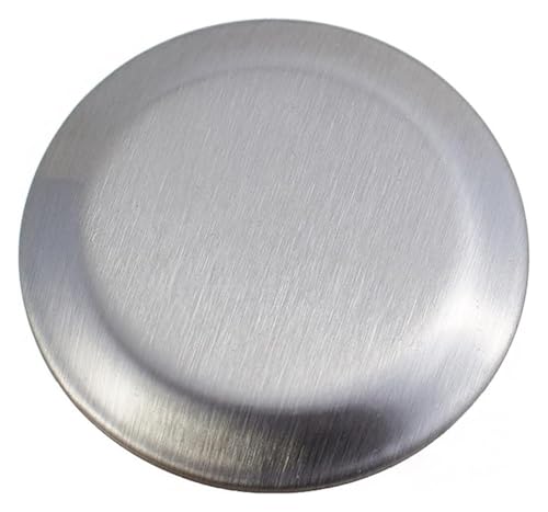 Wasserhahn-Duschrohrabdeckung, Edelstahlabdeckung, 2Pcs Waschbecken Wasserhahn Loch Abdeckung Wasser Stopper Anti-leckage Entwässerung Versiegelt Kappe for Küche Bad Zubehör(27mm) von CTRSM