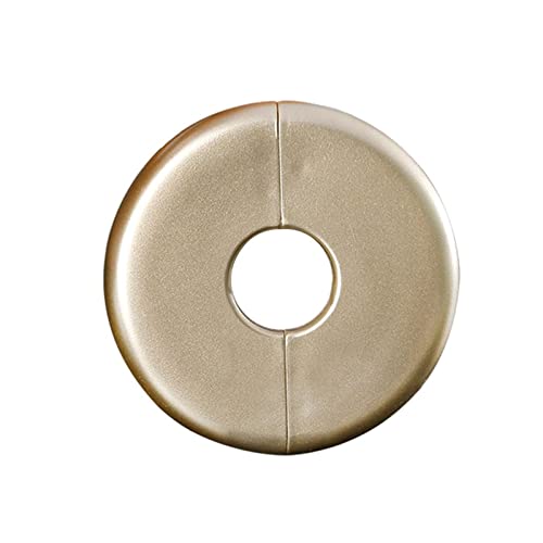 Wasserhahn-Duschrohrabdeckung, Edelstahlabdeckung, Dusche Küche Wand Flansch Flansch Abdeckung Wasserhahn Dekor Wasserhahn Dekorative Abdeckung Wasserhahn Zubehör Rohr Wand Abdeckungen(Gold 33mm) von CTRSM
