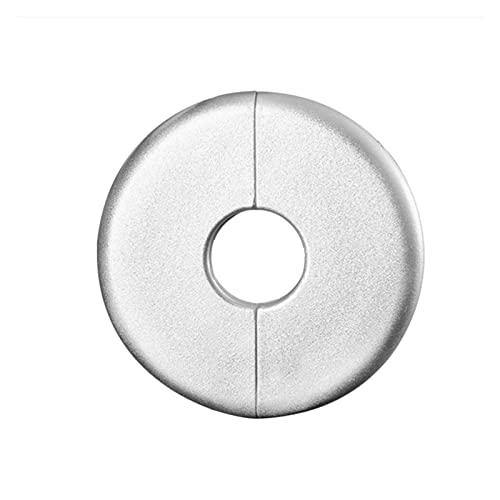 Wasserhahn-Duschrohrabdeckung, Edelstahlabdeckung, Dusche Küche Wand Flansch Flansch Abdeckung Wasserhahn Dekor Wasserhahn Dekorative Abdeckung Wasserhahn Zubehör Rohr Wand Abdeckungen(Silver 33mm) von CTRSM