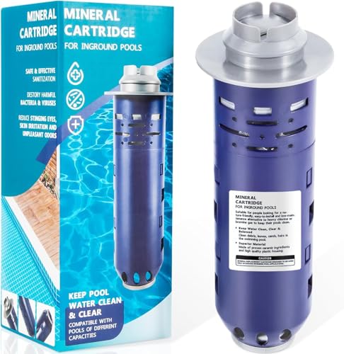 CTcar Ersatz für Nature2 Duoclear 45 Mineralkartusche W28002 W26002 für alle Zodiac Duoclear & Nature2 Fusion, Fusion Soft, Vision Pro System Aufstellpools bis zu 45.000 Gallonen von CTcar