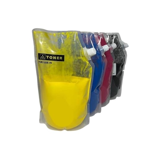 CUAWBAPF 1 Setzen Sie kompatible Tonerpulver CMYK TN615 Kompatibel mit Press C8000 Nachfüllung 4 kg CUAWBAPF 1 Setzen Sie kompatible Tonerpulver CMYK TN615 Kompatibel mit Press C8000 Nachfüllung 4 kg von CUAWBAPF