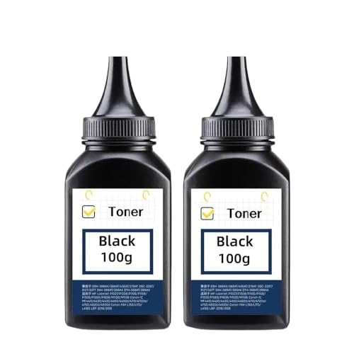 CUAWBAPF 100 g Schwarztonerpatron(100gX 2 Bottles) von CUAWBAPF