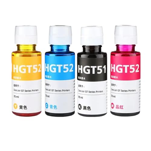 CUAWBAPF 100 ml Nachfüllfarbekit kompatibel mit GT51 GT52 für GT5810 GT5820 Tintenstrahldrucker CUAWBAPF 100 ml Nachfüllfarbekit kompatibel mit GT51 GT52 für GT5810 GT5820 Tintenstrahldrucker von CUAWBAPF
