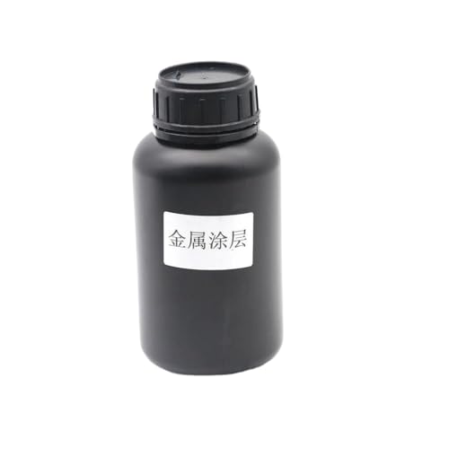 CUAWBAPF 1000 ml Beschichtungsflüssigkeit kompatibel mit Flachbettdruckern Kompatibel mit Glasholz Metallkristall Leder Keramik PVC Geruchsloser 500 ml(Metal-500ML) von CUAWBAPF