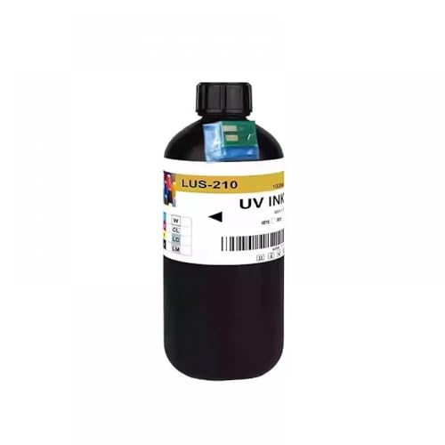 CUAWBAPF 1000 ml Tintenersatz-Ersatzkompatibel mit Mimaki LUS-210 Kompatibel mit Mimaki UJV100-160 mit integrierten Chips(1PCS Soft-Cyan) von CUAWBAPF