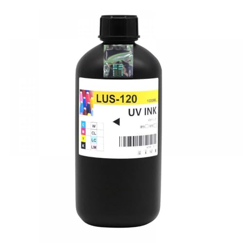 CUAWBAPF 1000 ml kompatible Tinte LUS-120 Kompatibel mit Mimaki UJV55-320 UJF JFX-Drucker mit Chip(Soft with chip-CL) von CUAWBAPF