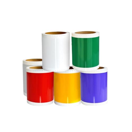 CUAWBAPF 1pcs kompatibler Etikettendrucker-Paster Kompatibel mit max PM-100A CPM-100 CPM-100H CPM-100HC CPM-100HG3C CPM-100G3C CPM-100II CPM-100III SL-S112N S113N(Red Sticker) von CUAWBAPF