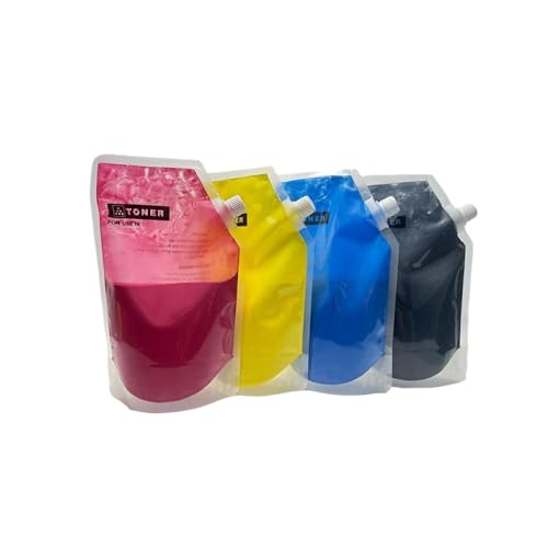 CUAWBAPF 4 kg CMYK CM505 kompatibler Toner -Nachfüll Kompatibel mit CM505 C6700 Docuprint CM505 Phaser 6700 Kopierpulver von CUAWBAPF