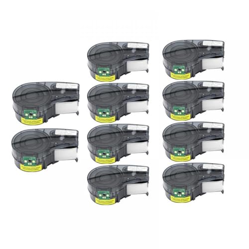 CUAWBAPF 5 oder 10 Paketersatz M21-750-427 Etikettenbandkennzeichnung kompatibel(10PC New M21-750-427) von CUAWBAPF