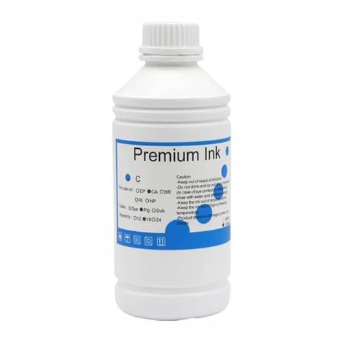CUAWBAPF 500ml PFI306 Pigmenttinte kompatibel mit IPF8400S IPF9400S IPF8400 IPF9400 IPF8300 Drucker(500ML-Pigment-C) von CUAWBAPF