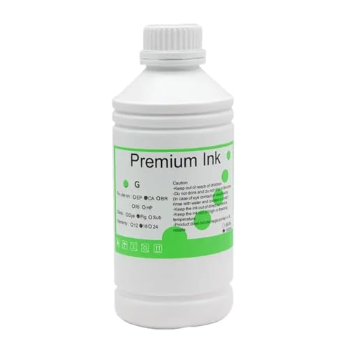 CUAWBAPF 500ml PFI306 Pigmenttinte kompatibel mit IPF8400S IPF9400S IPF8400 IPF9400 IPF8300 Drucker(500ML-pigment-G) von CUAWBAPF
