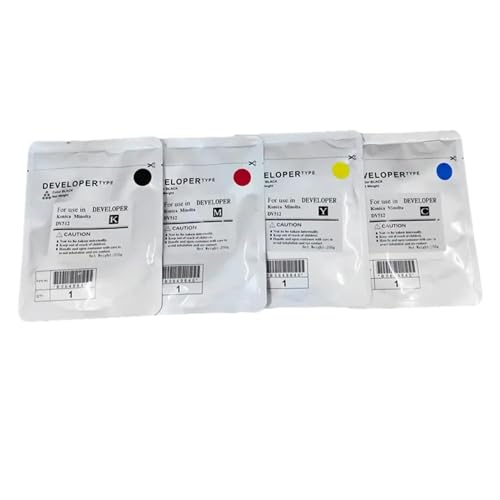 CUAWBAPF DV512 C224 C284 kompatibles Entwicklerpulver Kompatibel mit die Verwendung mit C224 C284 C364 C454 C554 -Serie(Cyan) von CUAWBAPF