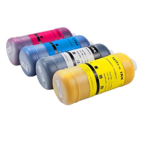 CUAWBAPF Kompatible 1000 ml Pigmenttinte Kompatibel mit Designjet 500 800 510 Drucker in 4 Farben erhältlich(1PCS Magenta) von CUAWBAPF