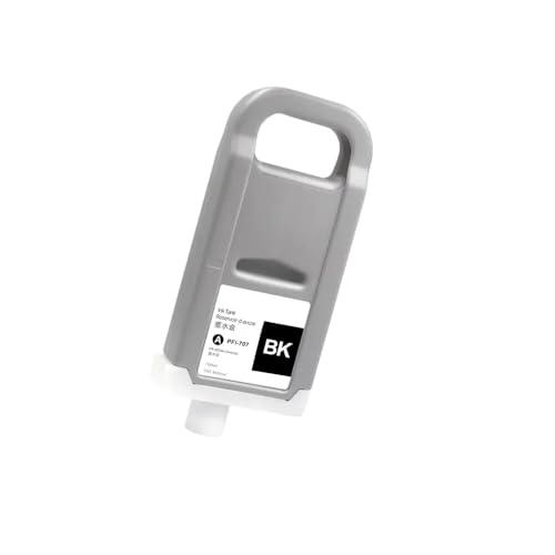 CUAWBAPF Kompatible 700 ml Tintenpatrone PFI707 für IPF 830 840 850 Drucker mit Chip(MK (Pigment)) von CUAWBAPF