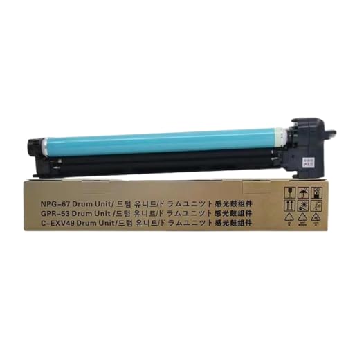 CUAWBAPF Kompatible Drum-Einheit NPG67 GPR53 C-EXV49 Kompatibel mit IR ADV Series C3020 C3320L C3325 C3330 C3520 C3530 C3525 1PCS Farbtrommeleinheit von CUAWBAPF